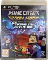 MINECRAFT STORY MODE THE COMPLETE ADVENTURE płyta ideał- komplet PS3