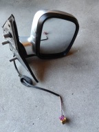 mirror mirrors komplet VW T5 right left pasazer/kierowca 7 PIN silver