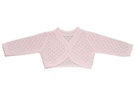 BOLERKO sweterek różowe 74