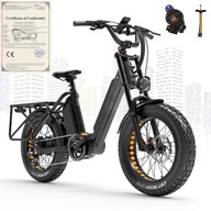 Elektrobicykel BEZIOR X500MAX 37,5AH 48km/h 220km Fatbike 1130W BAFANG