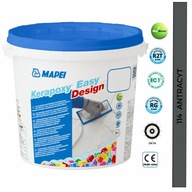 Epoxidová škára MAPEI kyselinovzdorná Kerapoxy Easy Design 3kg 114 Antracit