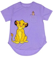Koszulka młodzieżowa dziewczęca T-shirt DISNEY Król Lew THE LION KING r. M