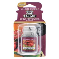 Black Cherry Yankee Candle - car jar ultimate - odświeżacz samochodowy