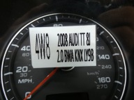 dials clock dials display AUDI TT 8J 2.0 TFSI 8J0920980E