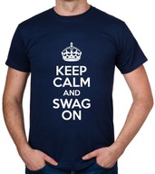 koszulka KEEP CALM AND SWAG ON prezent