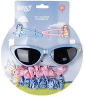 Bingo a Bluey slnečné okuliare sponky gumičky Blue froté