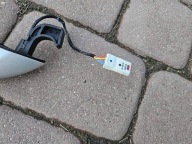 handle door front front left Z176 KEYLESS srebrna Opel Insignia B