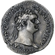 Domitian, Denarius, 95-96, Rome, Srebro, AU(50-53)