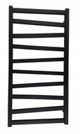 Elektrický koupelnový radiátor 600W INOX ČERNÝ