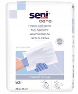 Seni Care Myjki higieniczne niepodfoliowane 22,5 x 16 cm, 50 sztuk