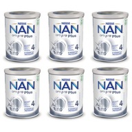 NESTLE NAN OPTIPRO Plus 4 Produkt na bazie mleka junior po 2. roku 6x800g