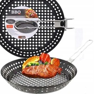 Patelnia NA GRILLA koszyk grillowa tacka grill ruszt