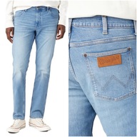 Męskie spodnie jeansowe proste Wrangler GREENSBORO W34 L32