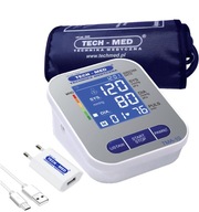 CIŚNIENIOMIERZ NARAMIENNY TECH-MED TMA-10 PODŚWIETLANY EKRAN + ZASILACZ