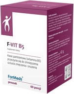 FORMEDS VITAMIN B5 Kyselina pantoténová Únava 60 porcií Jas mysle