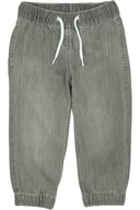 H&M Dziecięce Chłopięce Spodnie Joggery Baggy Jeans Grafitowe /KT/ 104 cm