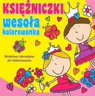 Księżniczki Wesoła kolorowanka