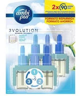 Wkład Ambi Pur 3Volution Świeża Bawełna 20 ml x 2