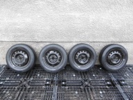 discs metal + tyres 14 175/65 4x100 ET49 OPEL