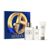 GIORGIO ARMANI ACQUA DI GIO HOMME EDT 100ml SPREJ + 15ml SPREJ + GÉL 75ml