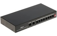 SWITCH POE PFS3010-8ET-65 8-PORTOWY DAHUA