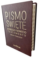 Biblia Tysiąclecia Pismo Święte skóra-paginatory