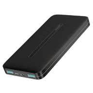 Joyroom power banka 10000mAh 2,1A 2x USB čierna (JR-T012 black)