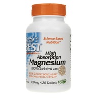 Dr's Best High Absorption Magnesium Chelated 120Ta