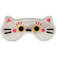 Maska żelowa na oczy - Kot szczęścia Maneki Neko