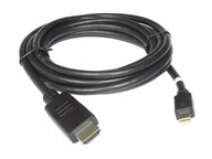 Kabel DisplayPortMini wtyk - HDMI wtyk 2.5m DP52 Vitalco x1szt