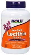 Lecithin 1200 mg 100 softgels/gélové kapsule LECITIN NOW Food's