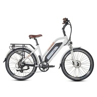 Elektrobicykel Jobobike Commuter 18"hliník, koleso 26 " Biela 250 W