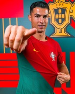 Plakat Cristiano Ronaldo Portugalia 90x60 cm #18