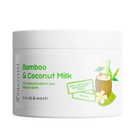 NACOMI_Scrub &amp; Wash piankowy peeling do ciała Bamboo &amp; Coconut Milk