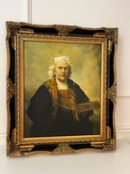 REMBRANDT -OBRÁZOK GOLD RÁM 68 x 78 cm