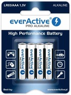 Zestaw baterii alkaliczne everActive LR034BLPA (x