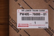 moulding CHROM bonnet boot LEXUS UX original