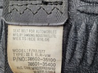 tension belt safety front front right SSANGYONG TIVOLI XLV