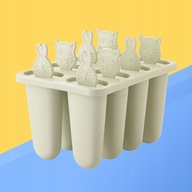 Silikónové formičky na výrobu zmrzliny na 8 mriežok