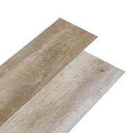 Panele podłogowe PVC 5,26 m², 2 mm, spłowiałe drew