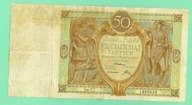 BANKNOT POLSKA 50 ZŁ 1929 r. ET