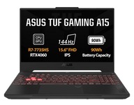 Notebook Asus TUF Gaming A15 (2023) 15,6 " AMD Ryzen 7 16 GB / 1000 GB sivý