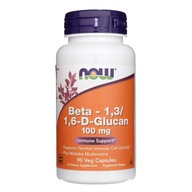 NOW FOODS BETA GLUCAN 1,3/1,6 100mg 90 KAPSÚL Výživový doplnok