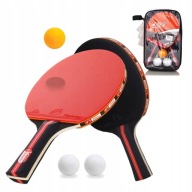 НАБІР ДЛЯ НАСТІЛЬНОГО ТЕНІСУ М'ЯЧІ ДЛЯ ПІНГ-ПОНГУ 3 М'ЯЧІ ТА ЧОХЛ