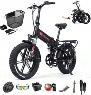 Elektrobicykel Randride YX20M 48V 17AH 1000W hliníkový kruh 20 " čierny