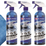 3x ODMRAŻACZ DO SZYB TITANIUM+ ZESTAW ZIMA 2250 ML GRATIS MIKROFIBRA