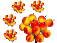 Rajské jablká pomaranč 2CM drôtik 60ks ovocie