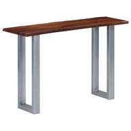 Konferenčný stolík 115x35x76 cm akáciové drevo a železo