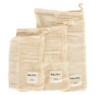 Bavlnené nákupné tašky eko zero waste BILOVIT