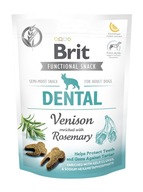 BRIT CARE DOG FUNCTIONAL SNACK DENTAL / Zubné s jeleňom 150g